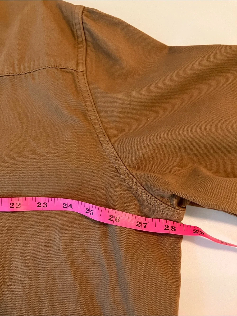Levi’s Denim Pearl Button-Down Longsleeve Collared Jean Shirt Brown 2-XL Western - Picture 10 of 15
